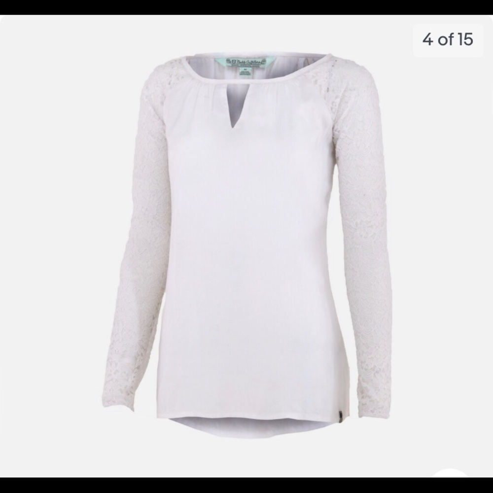White gypsy white blouse